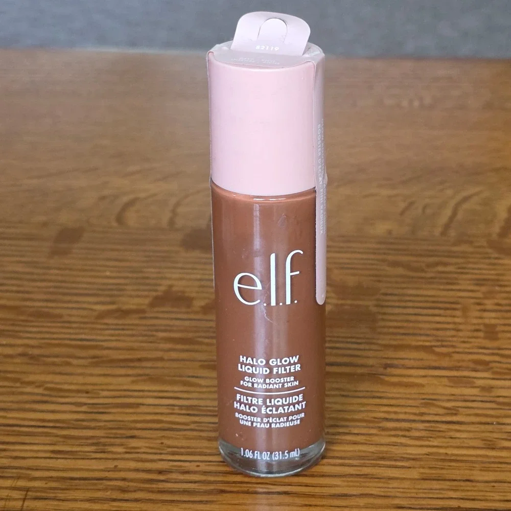 ELF Halo Glow Liquid Filter Shade 7 Deep Rich 1.06 fl oz Glow Booster 82119 NEW